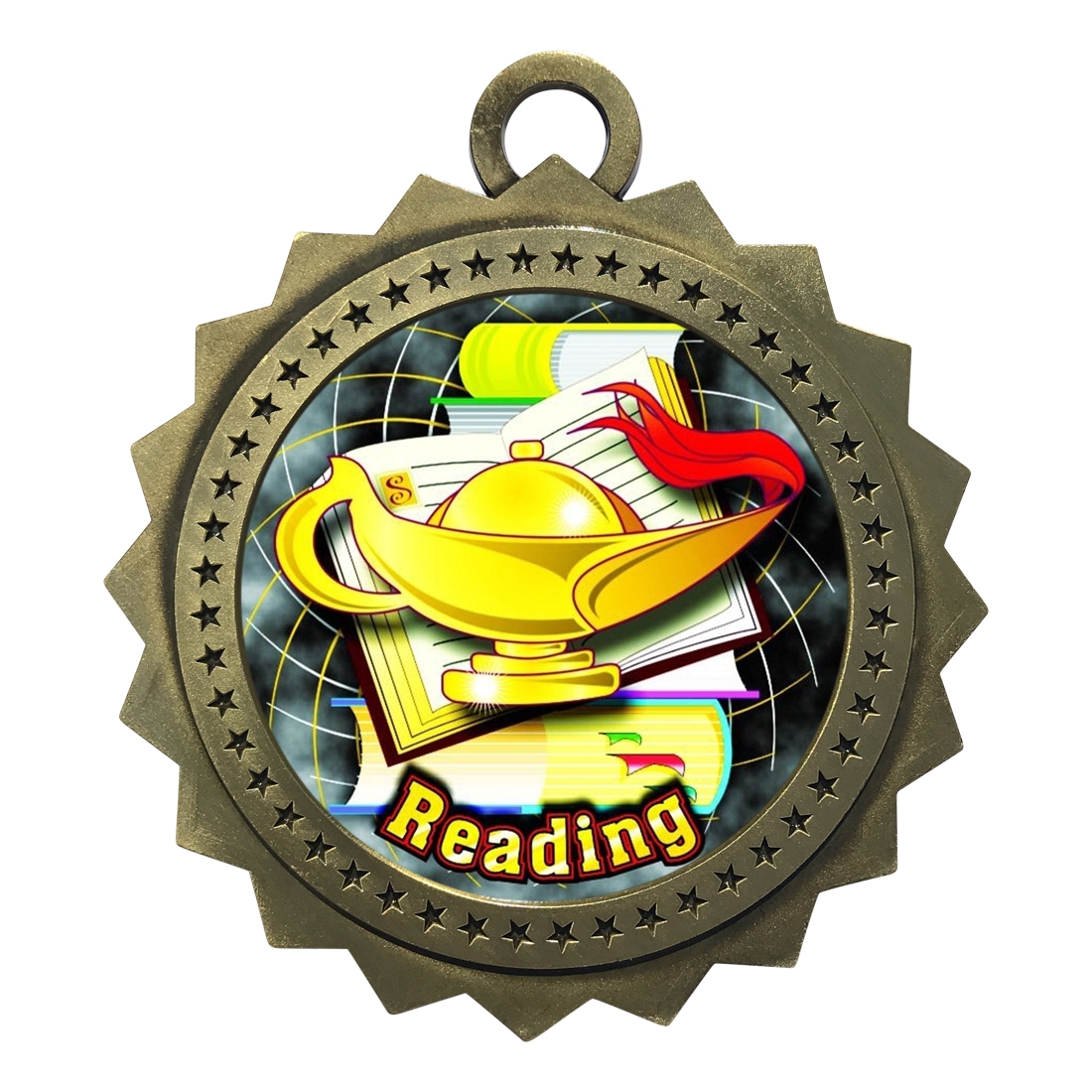 3" Reading Medal