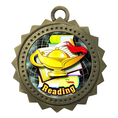 3" Reading Medal