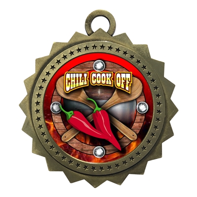 3" Chili Cook Off Medal