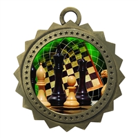 3" Chess Medal