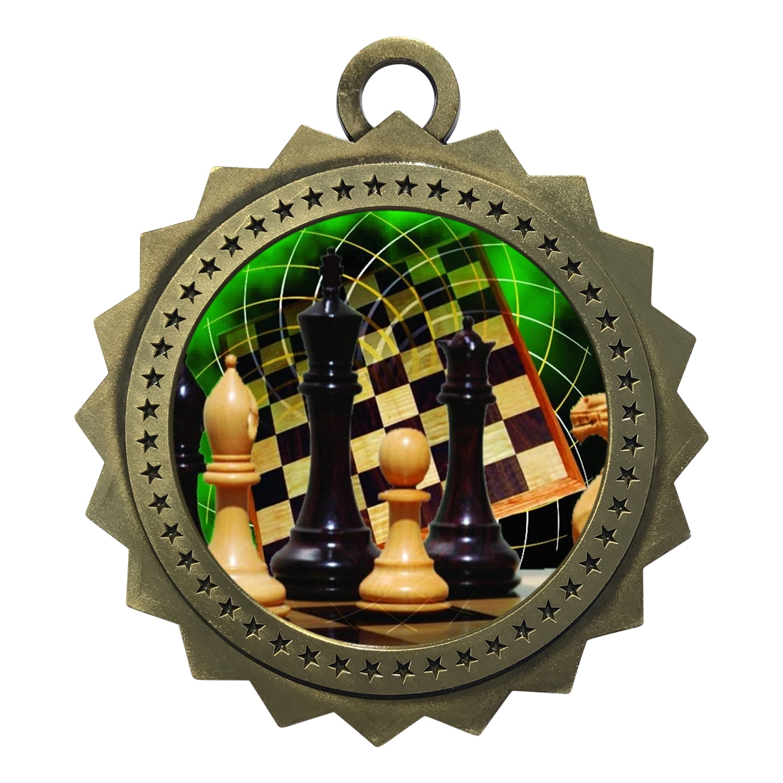 3" Chess Medal (D03-FCL440)