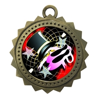 3" Dance Medal