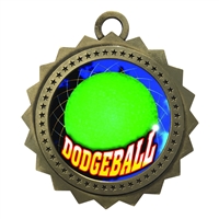 3" Dodgeball Medal