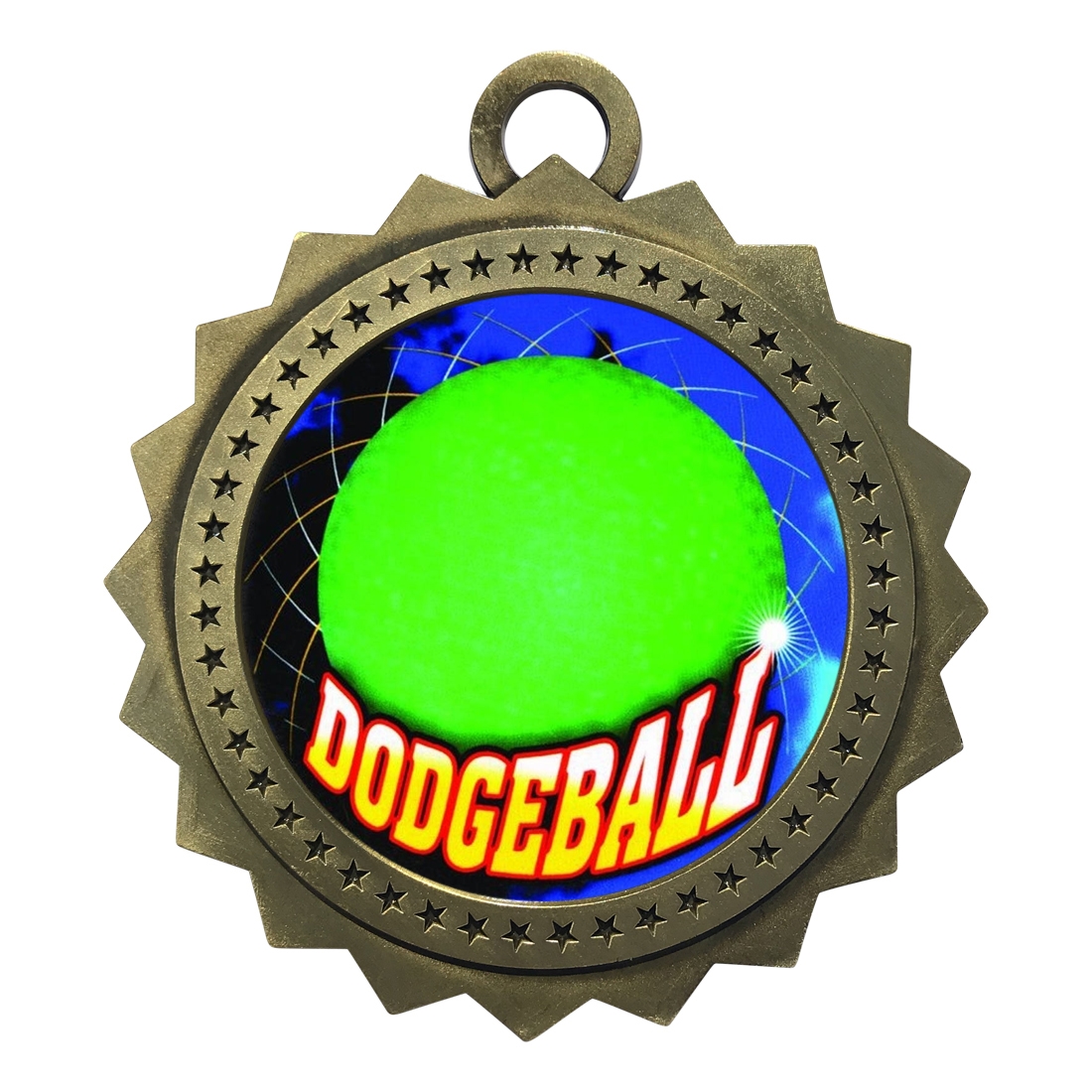 3" Dodgeball Medal