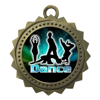 3" Modern Dance Medal
