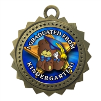 3" Kindergarten Graduation Medal