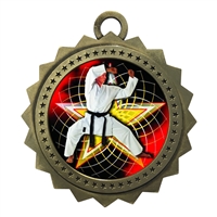 3" Martial Arts Karate Medal