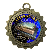 3" Literature Medal