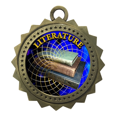 3" Literature Medal