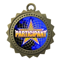 3" Participant Medal