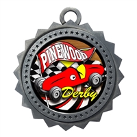 3" Pinewood Derby Medal