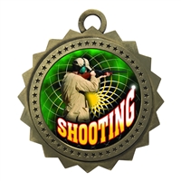 3" Shooting Medal