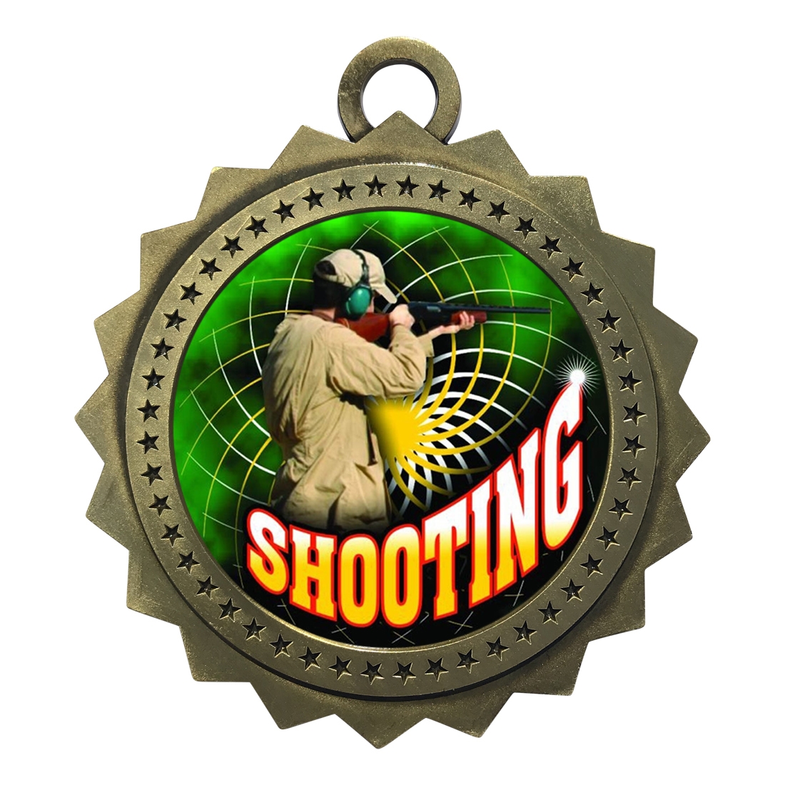 3" Shooting Medal