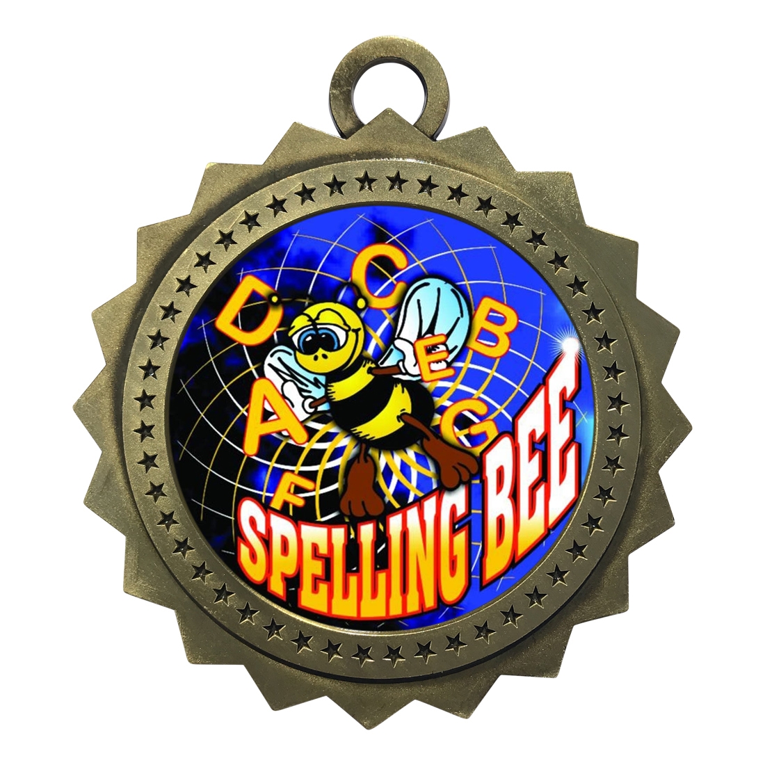 3" Spelling Bee Medal (D03-FCL554)