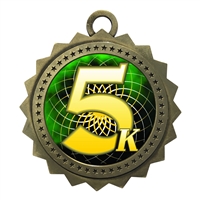 3" 5K Medal