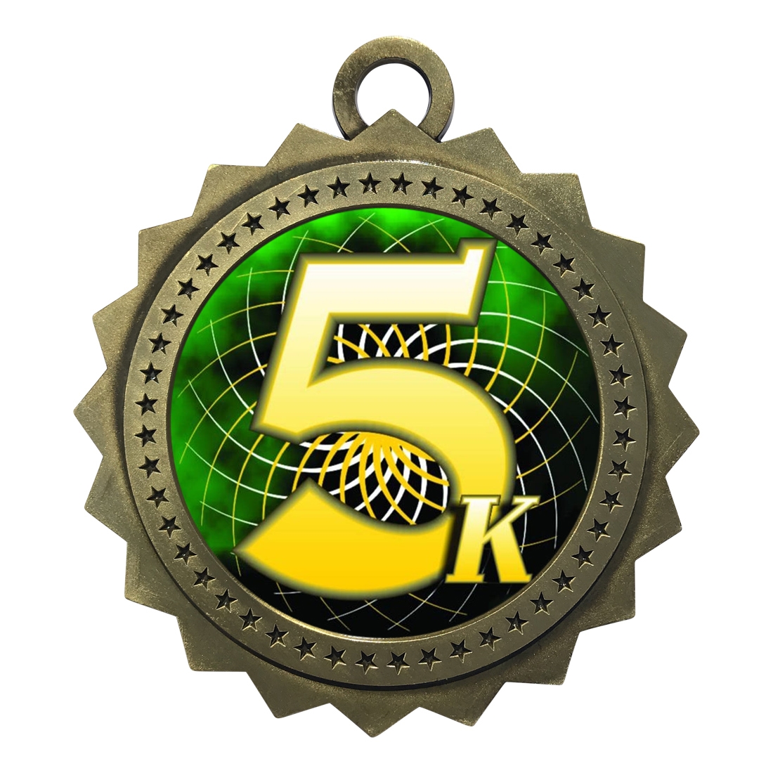 3" 5K Medal (D03-FCL578)