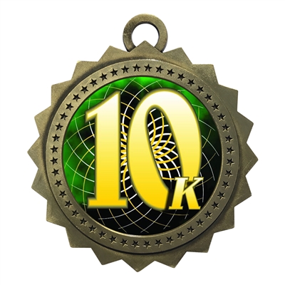 3" 10K Medal