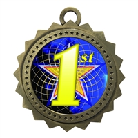 3" 1st Place Medal