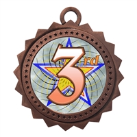 3" 3rd Place Medal