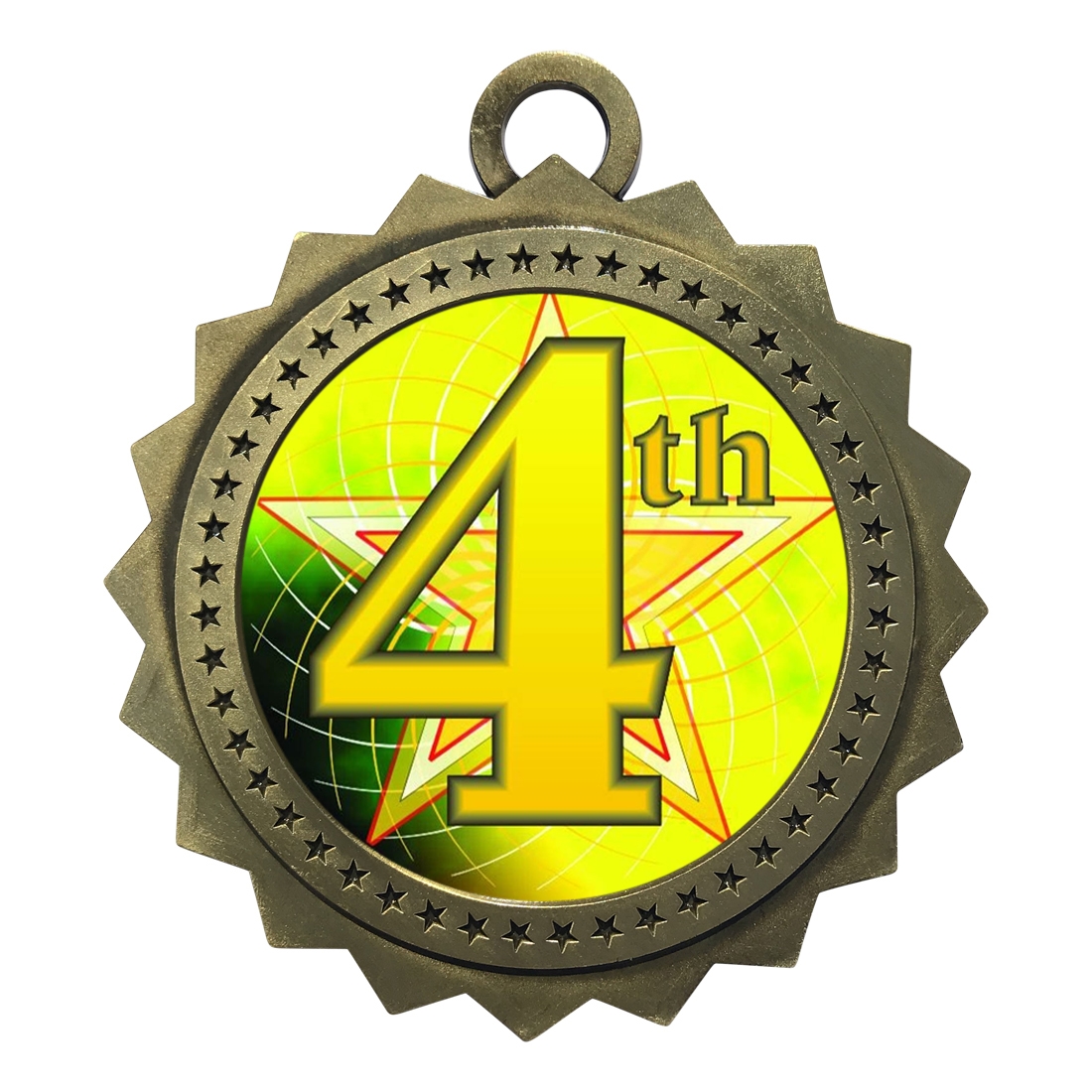 3" 4th Place Medal