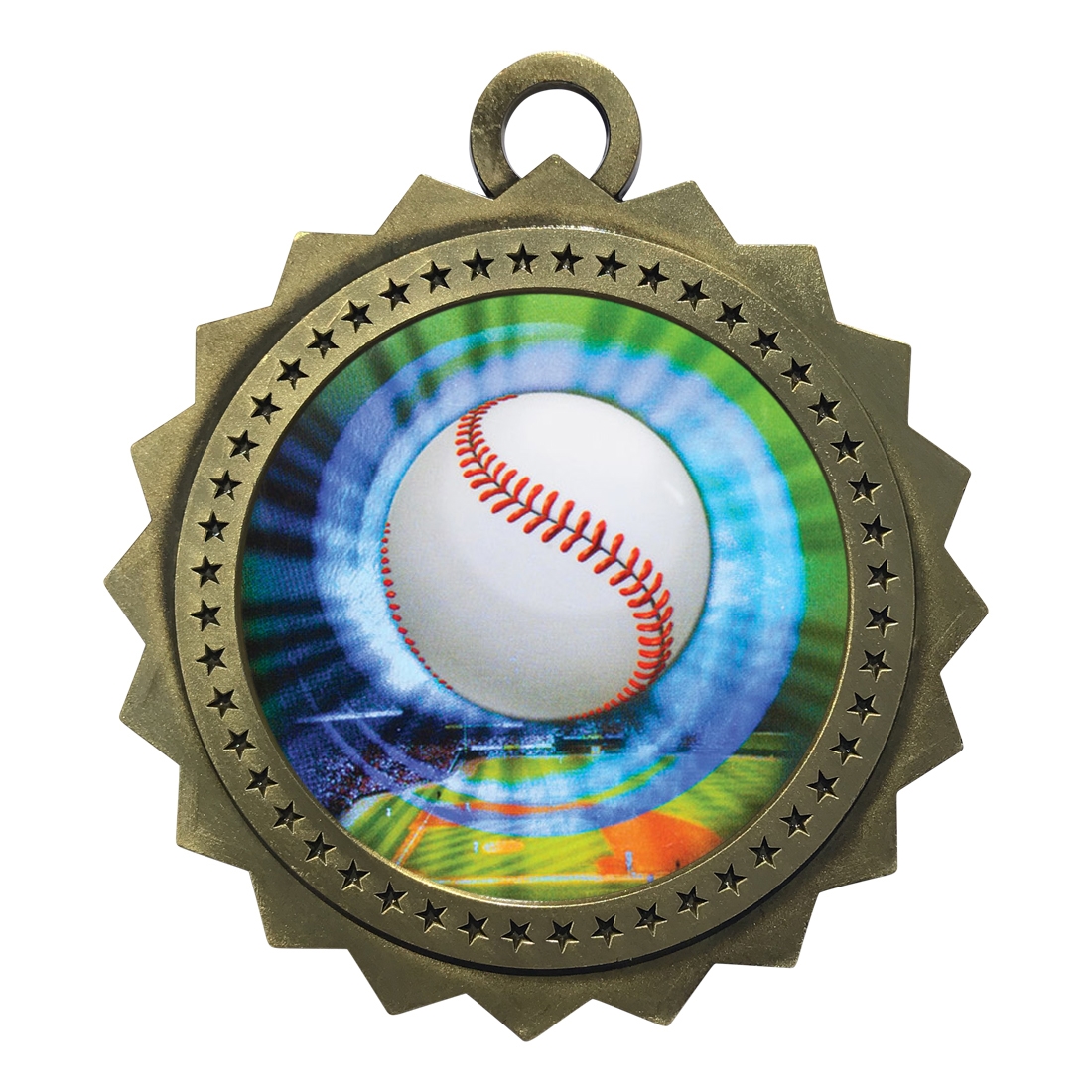 3" Baseball Medal