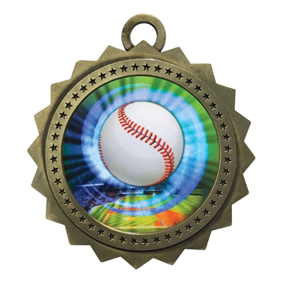 3" Baseball Medal