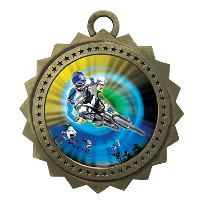 3" BMX Medal