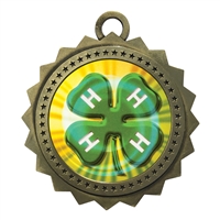 3" 4H Medal