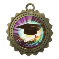 3" Graduation Medal