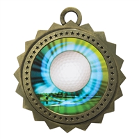 3" Golf Medal