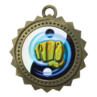 3" Martial Arts Medal