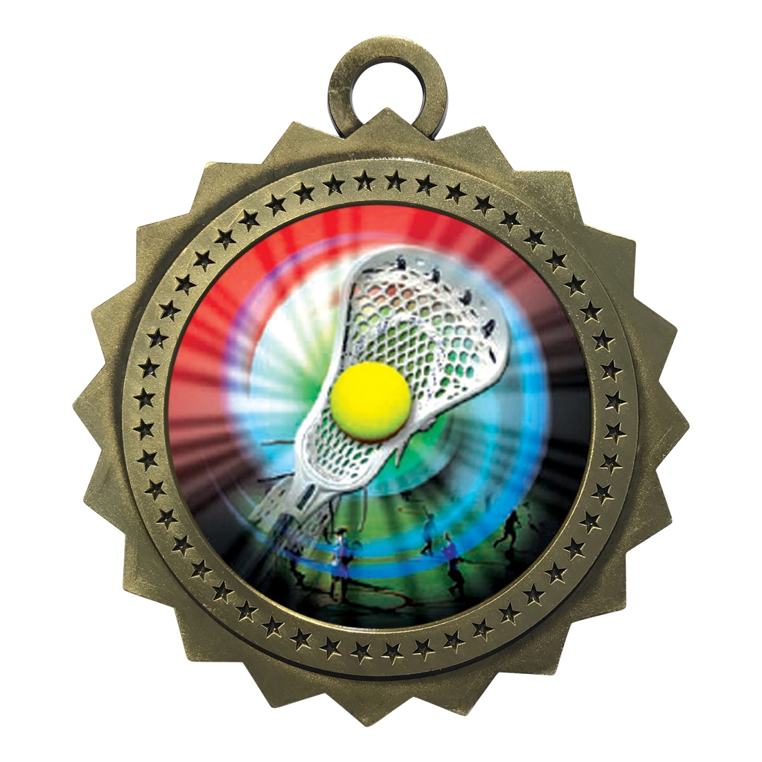 3" Lacrosse Medal