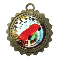 3" Pinewood Derby Medal