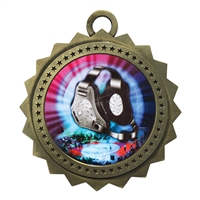 3" Wrestling Medal