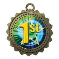 3" 1st Place Medal