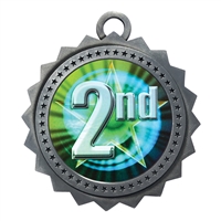 3" 2nd Place Medal