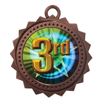 3" 3rd Place Medal