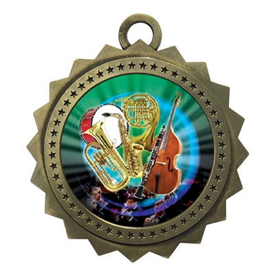 3" Band Orchestra Medal