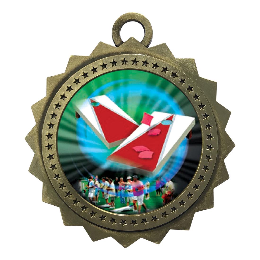 3" Cornhole Medal