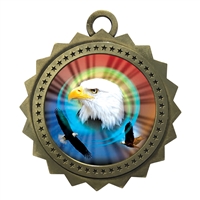 3" Eagle Medal