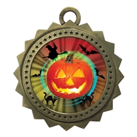 3" Halloween Medal