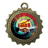 3" Top Sales Medal