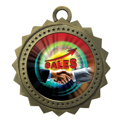3" Top Sales Medal