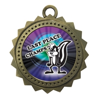 3" Last Place Loser Medal
