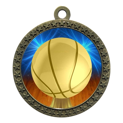 2-1/2" Basketball Medal