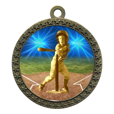 2-1/2" T Ball Tee Ball Medal