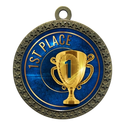 2-1/2" 1st Place Medal