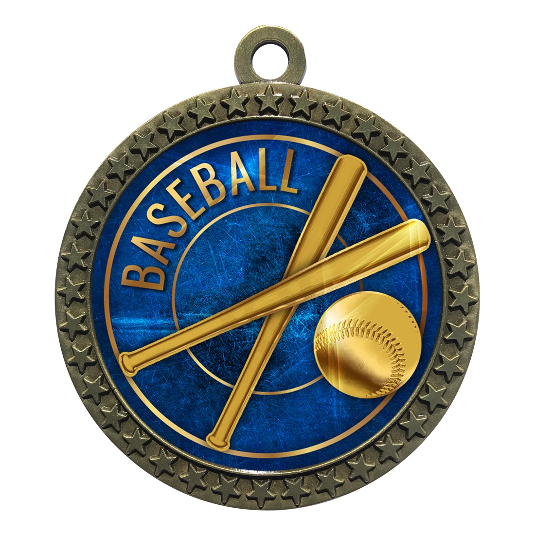 2-1/2" Baseball Medal