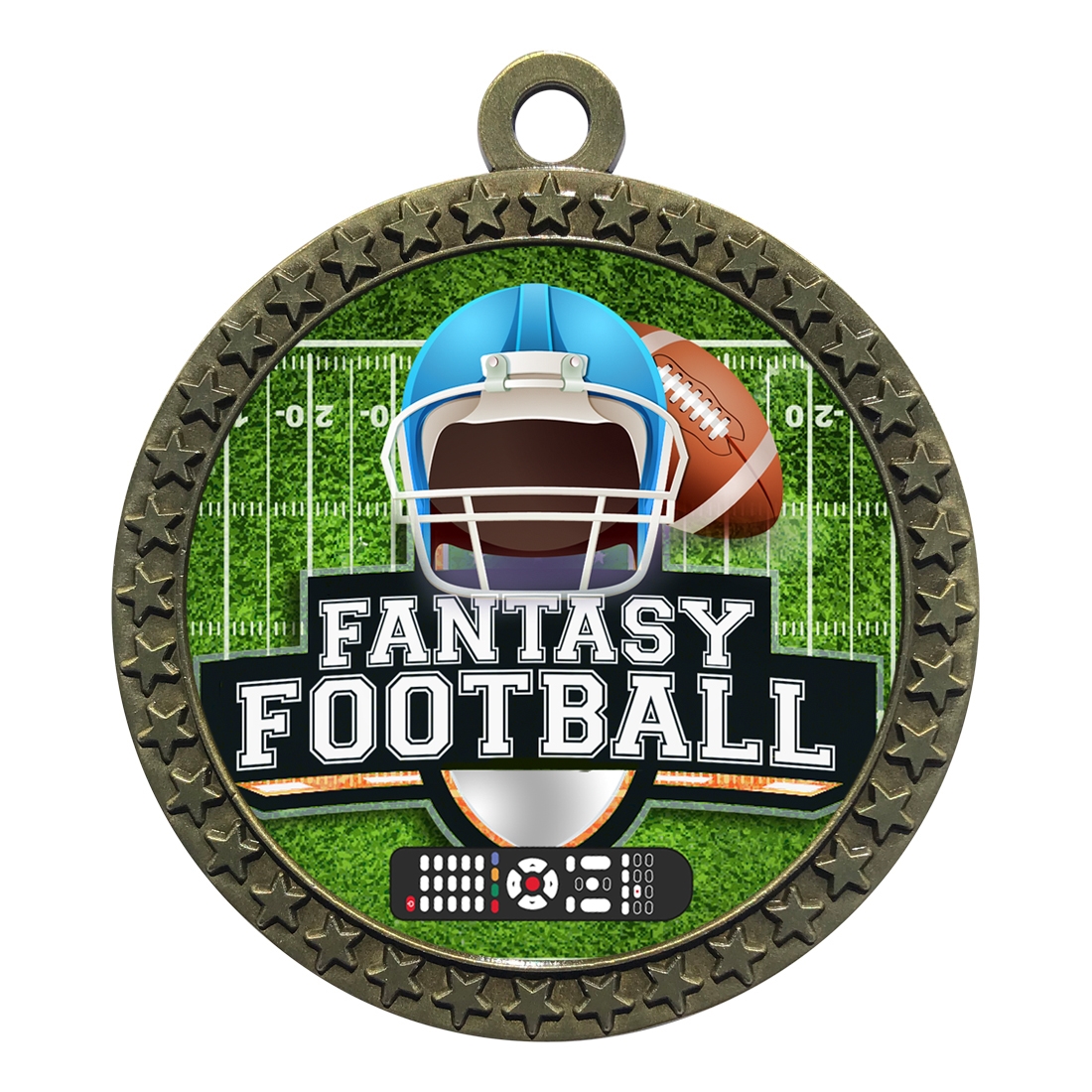 2-1/2" Fanatsy Football Medal