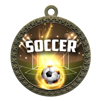 2-1/2" Soccer Medal
